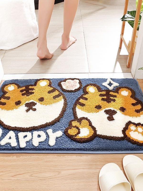 Tiger Tales Faux Wool Bath Mat