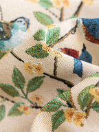 Morning Songbird Tapestry Tablecloth