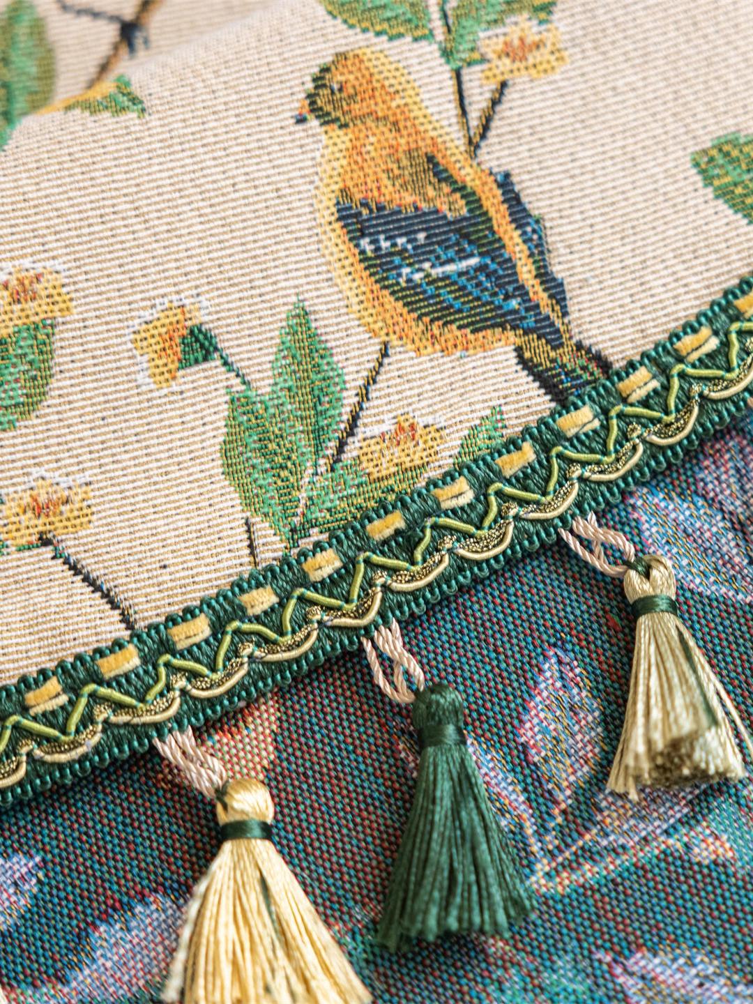 Morning Songbird Tapestry Tablecloth
