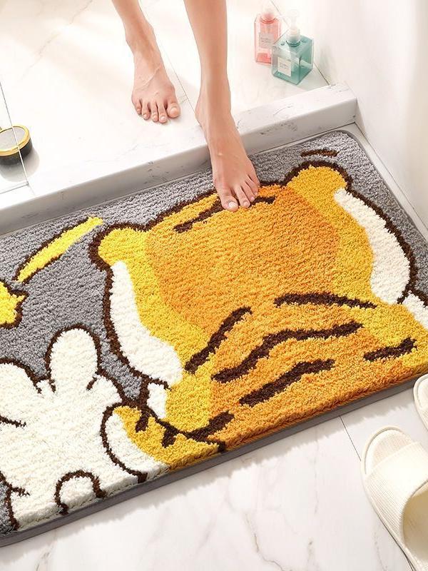 Tiger Tales Faux Wool Bath Mat