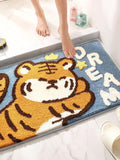 Tiger Tales Faux Wool Bath Mat