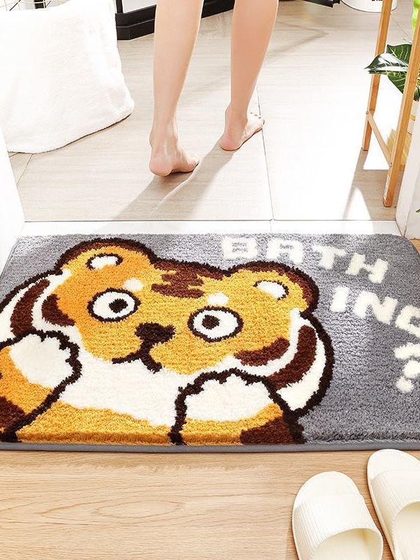 Tiger Tales Faux Wool Bath Mat