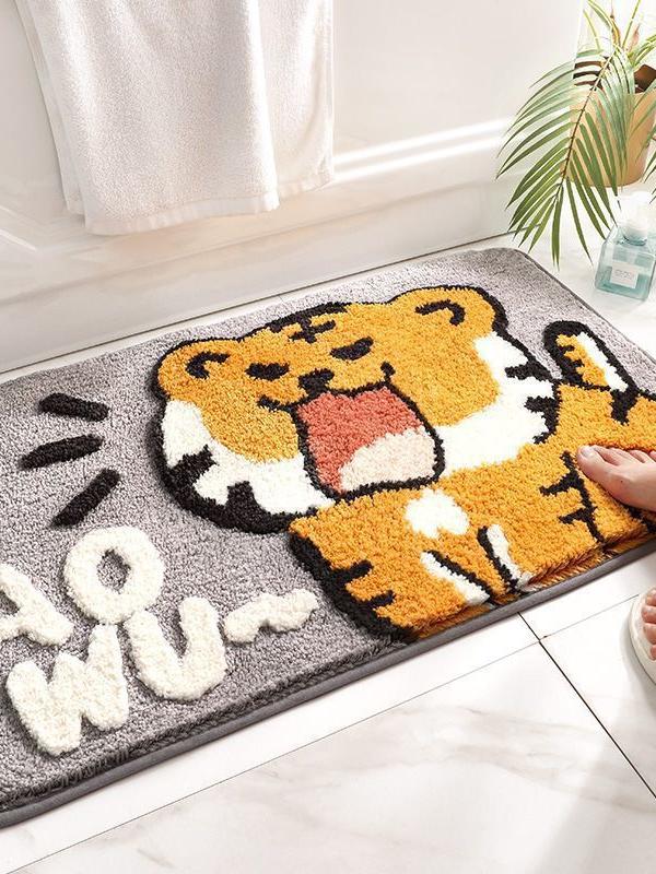 Tiger Tales Faux Wool Bath Mat