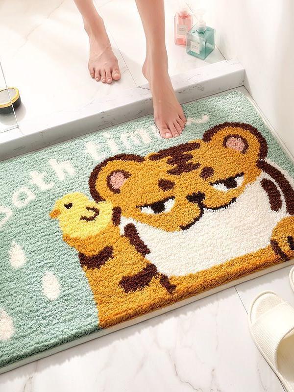 Tiger Tales Faux Wool Bath Mat