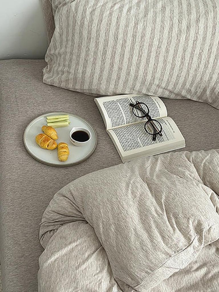 Organic Cotton Jersey Duvet Cover