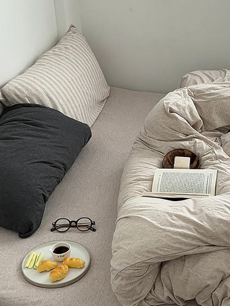 Organic Cotton Jersey Duvet Cover