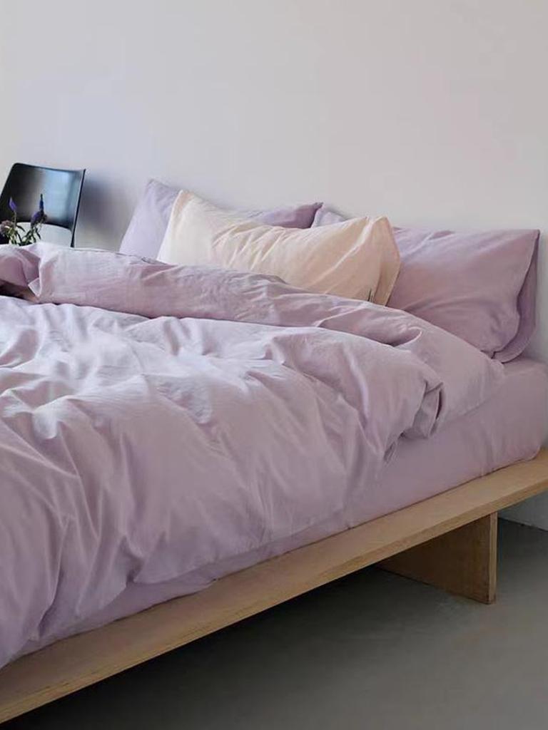 Pastel Color Duvet Cover - Lavender