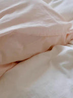 Pastel Color Duvet Cover - White