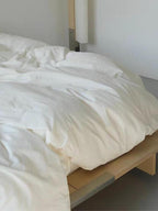 Pastel Color Duvet Cover - White