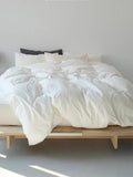 Pastel Color Duvet Cover - White
