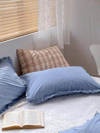 Pastel Pillowcase with Ruffle (6 colors)