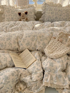 Pastoral Botanical Printed Bedding Set