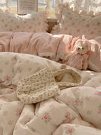 Pastoral Botanical Printed Bedding Set