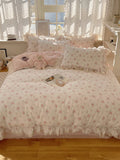 Pastoral Botanical Printed Bedding Set