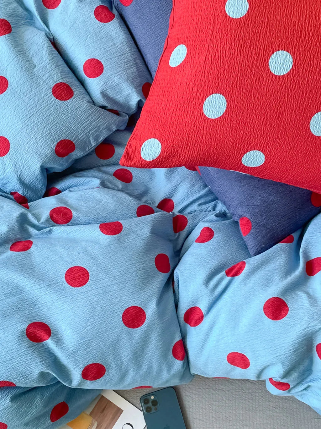 Playful Polka Dot Bedding Set