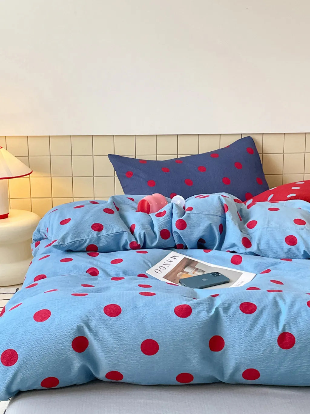 Playful Polka Dot Bedding Set