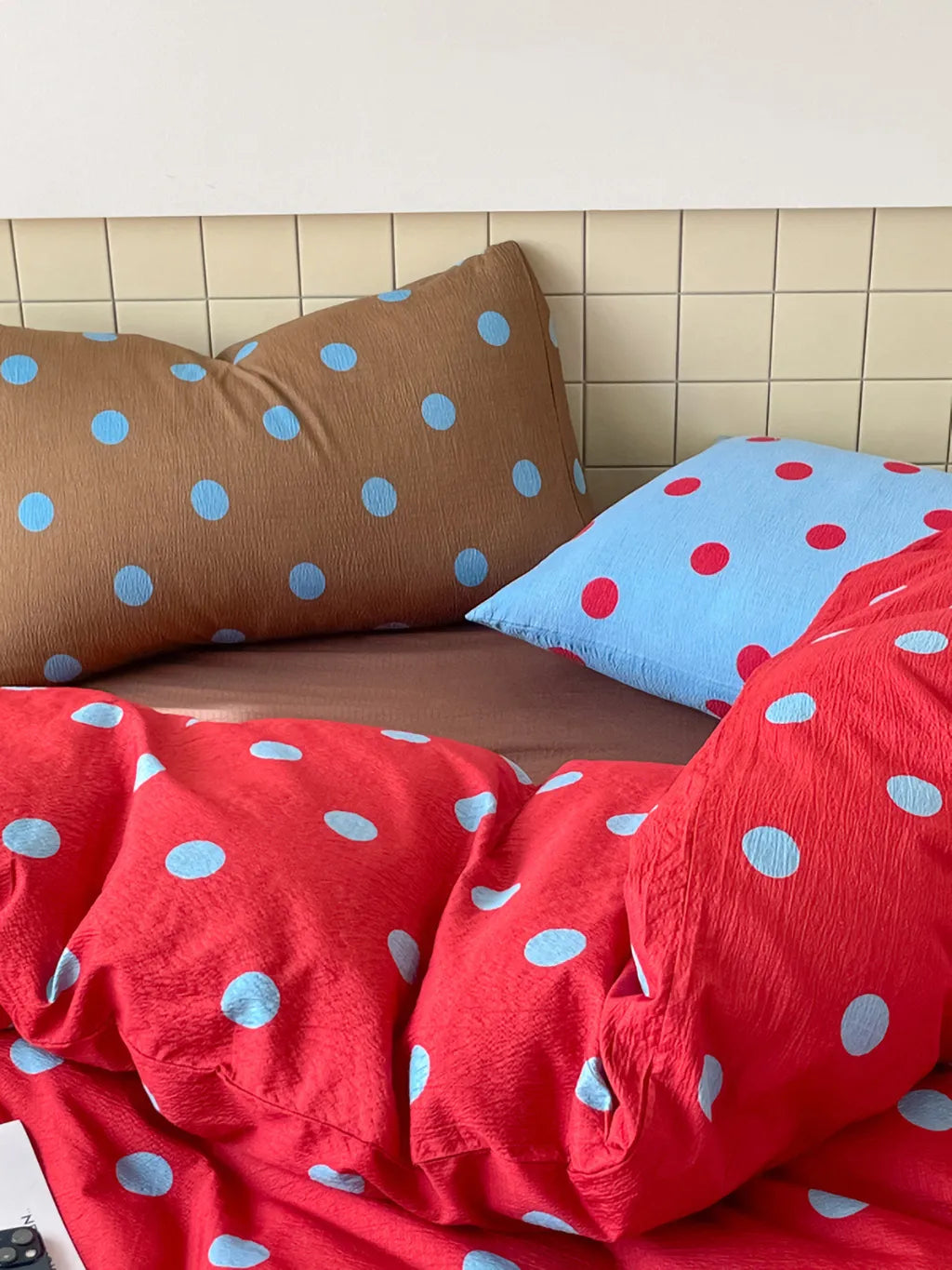 Playful Polka Dot Bedding Set