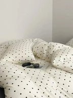 Polka Dot Jersey Bedding Set