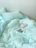 Refresh Jacquard Striped Bedding Set