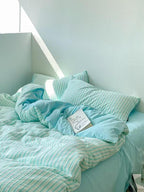 Refresh Jacquard Striped Bedding Set