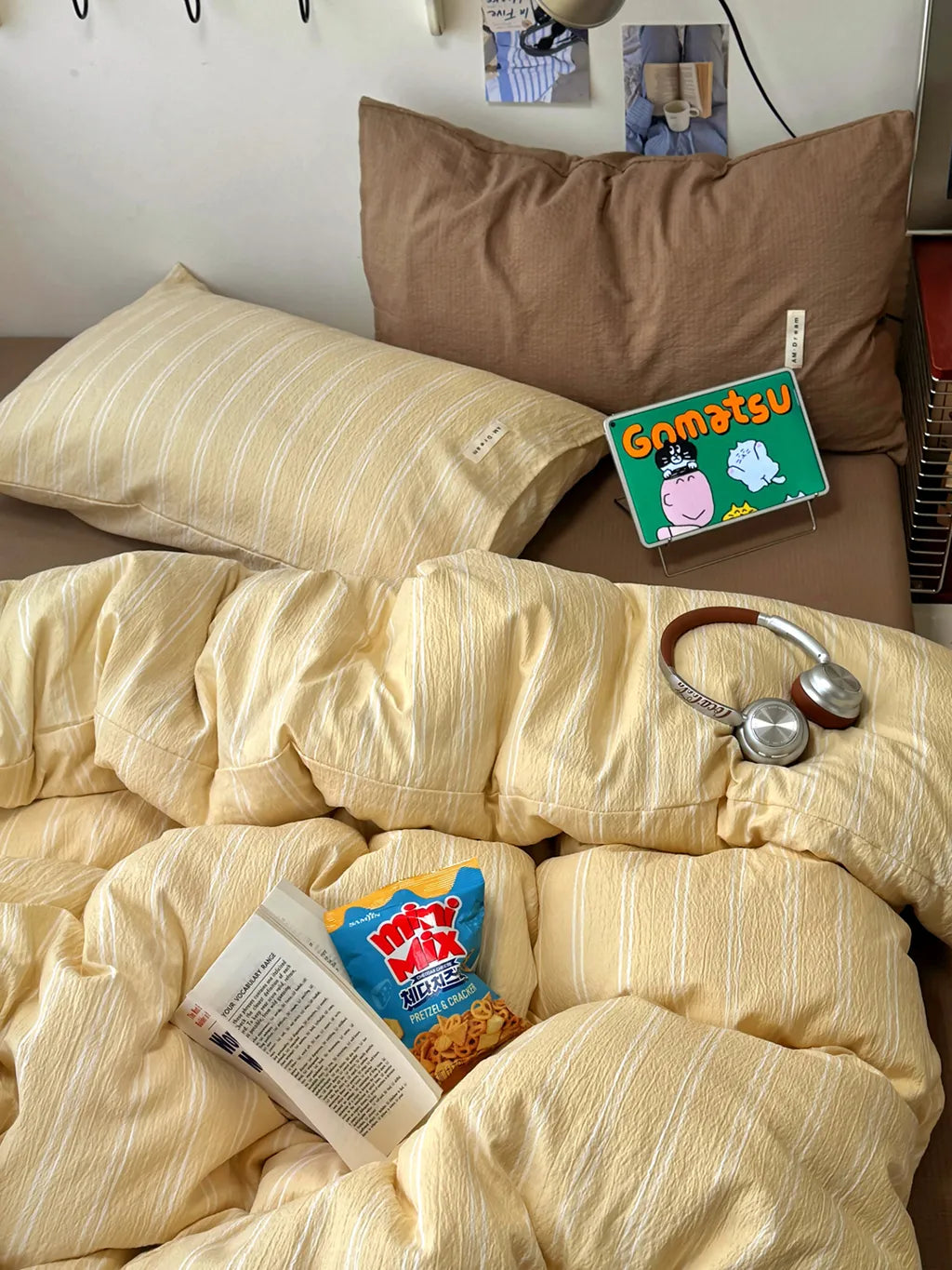 Retro Striped Bedding Set