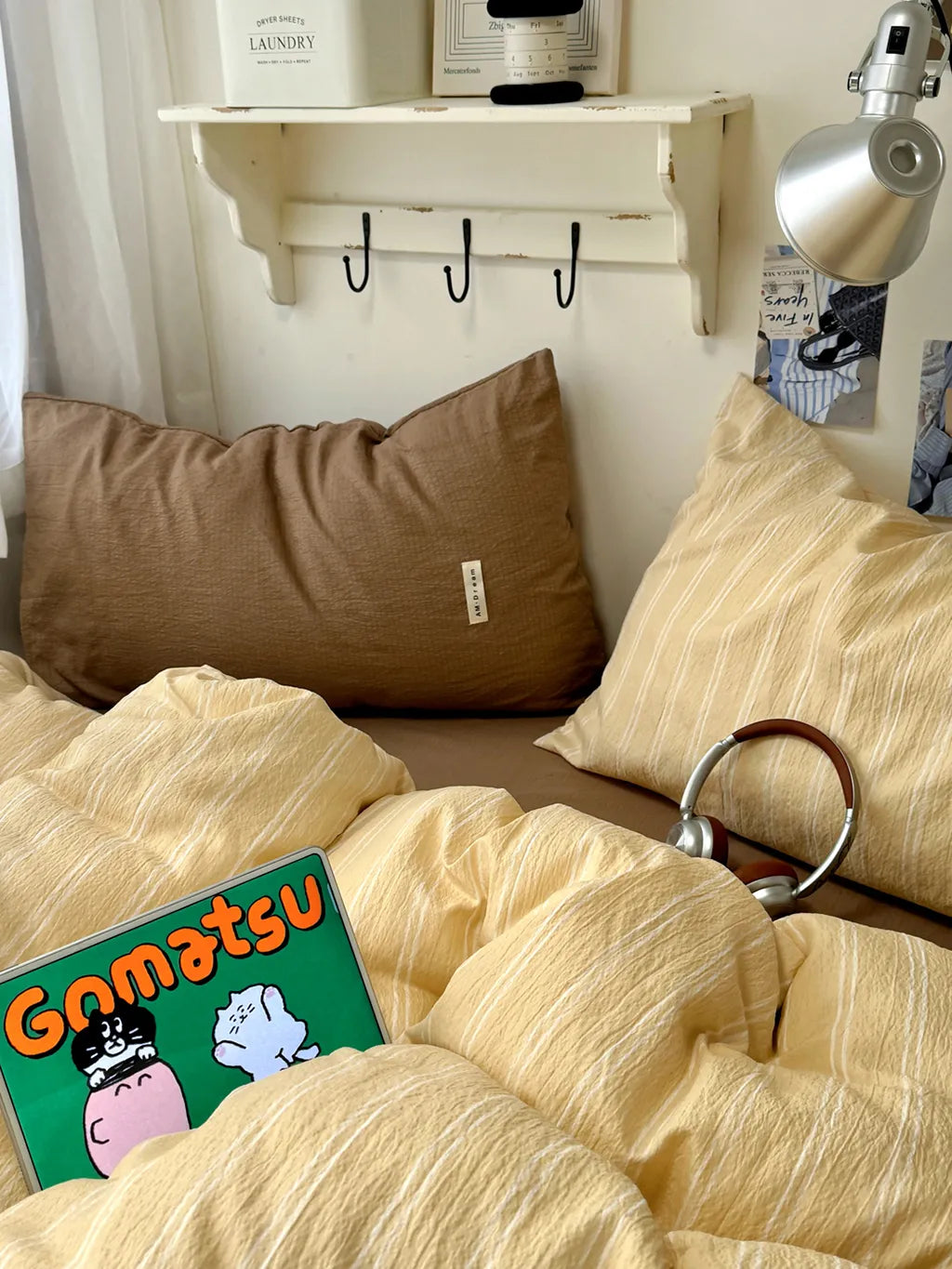 Retro Striped Bedding Set