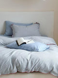 Retro Thin Striped Bedding Set