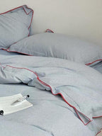 Retro Thin Striped Bedding Set