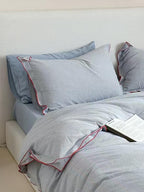 Retro Thin Striped Bedding Set