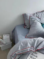 Retro Thin Striped Bedding Set