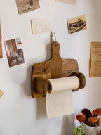 Retro Wooden Multipurpose Paper Holder