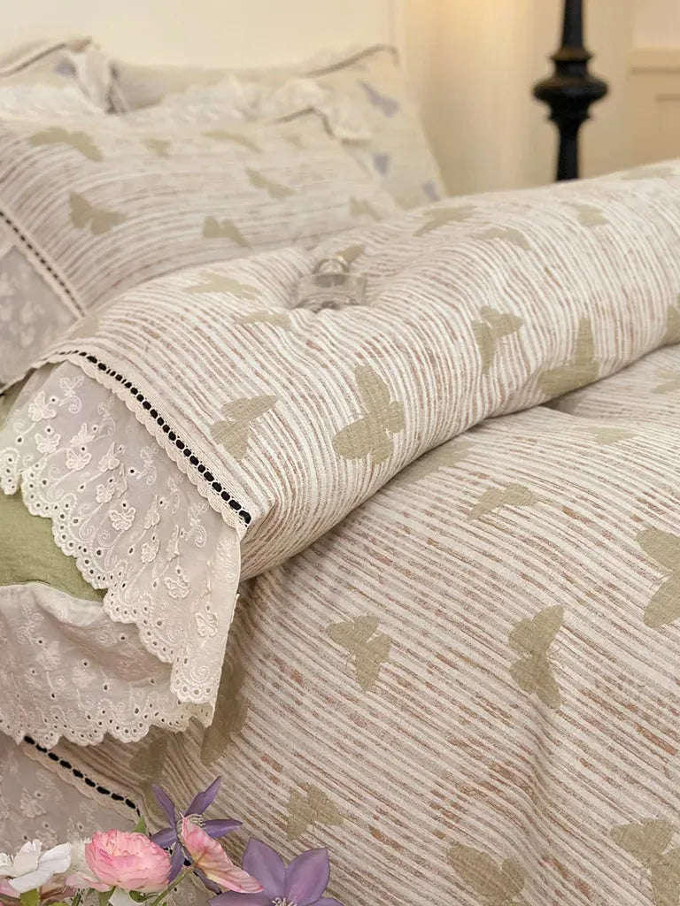 Romantic Butterfly Bedding Set