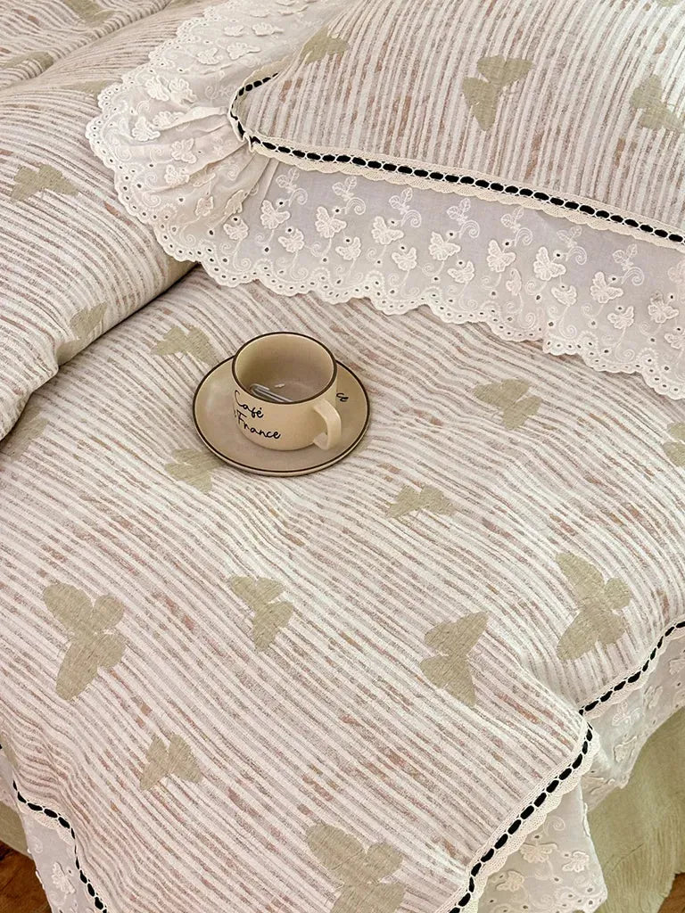 Romantic Butterfly Bedding Set