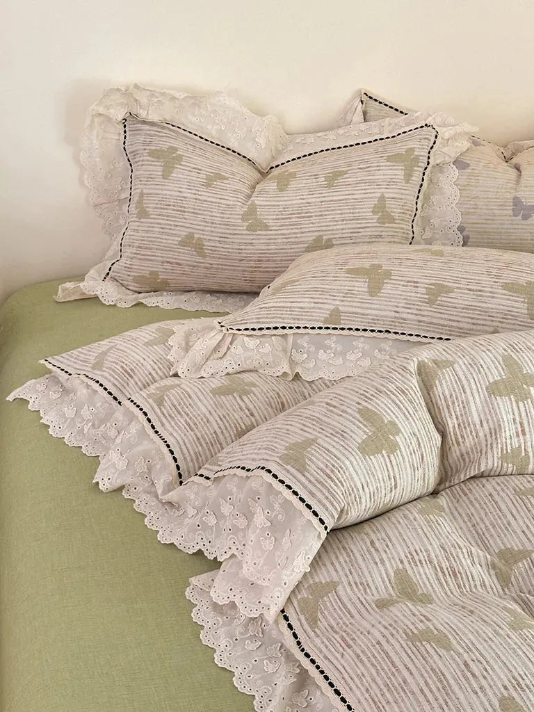 Romantic Butterfly Bedding Set