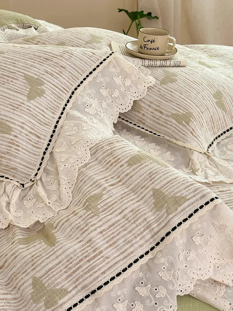 Romantic Butterfly Bedding Set