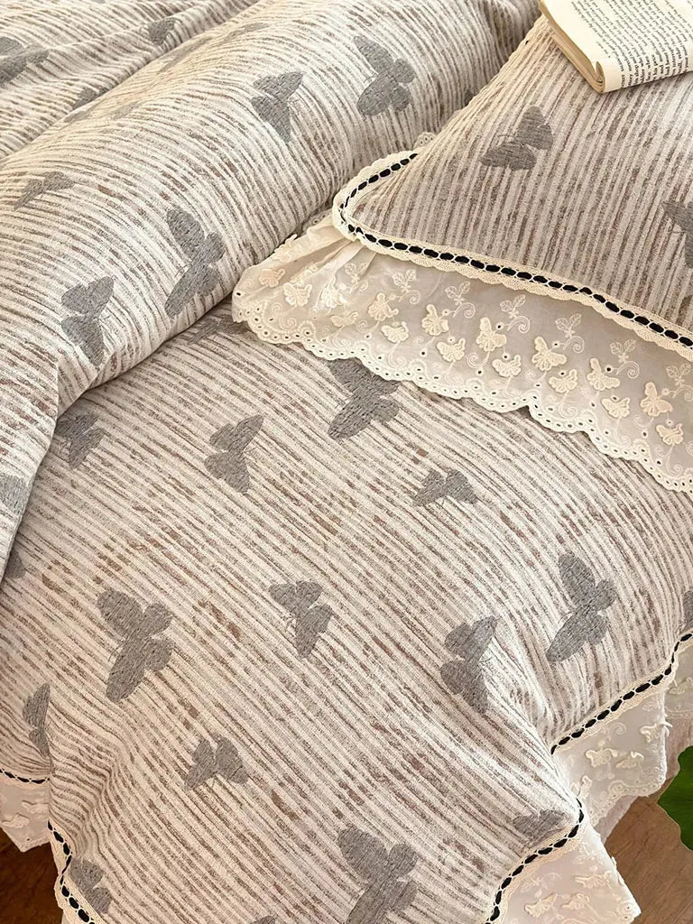 Romantic Butterfly Bedding Set