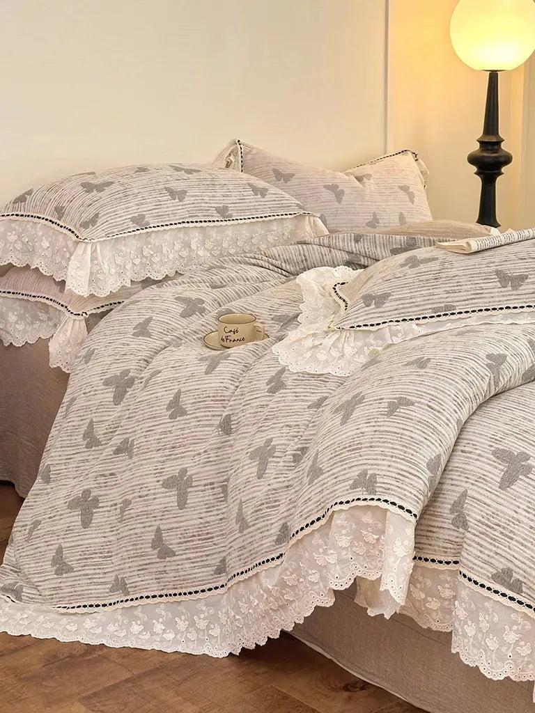 Romantic Butterfly Bedding Set
