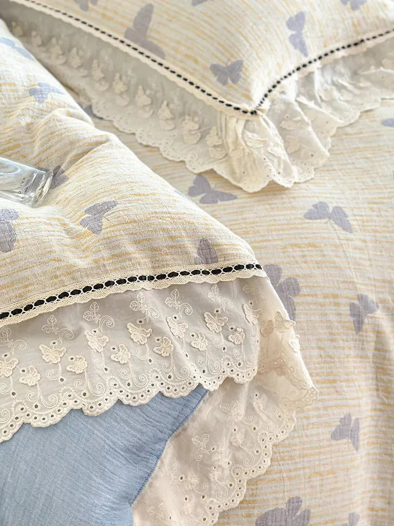 Romantic Butterfly Bedding Set