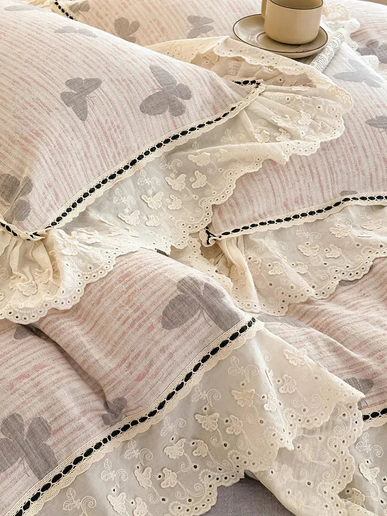 Romantic Butterfly Bedding Set