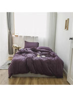 Royal Purple Jersey Knit Bedding Set