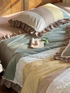 Rustic Handmade Patchwork Duvet Cover