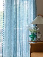 Scallpoed Lace Sheer Curtain