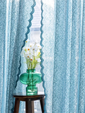 Scallpoed Lace Sheer Curtain