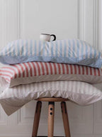 Soft Cotton Striped Pillowcase