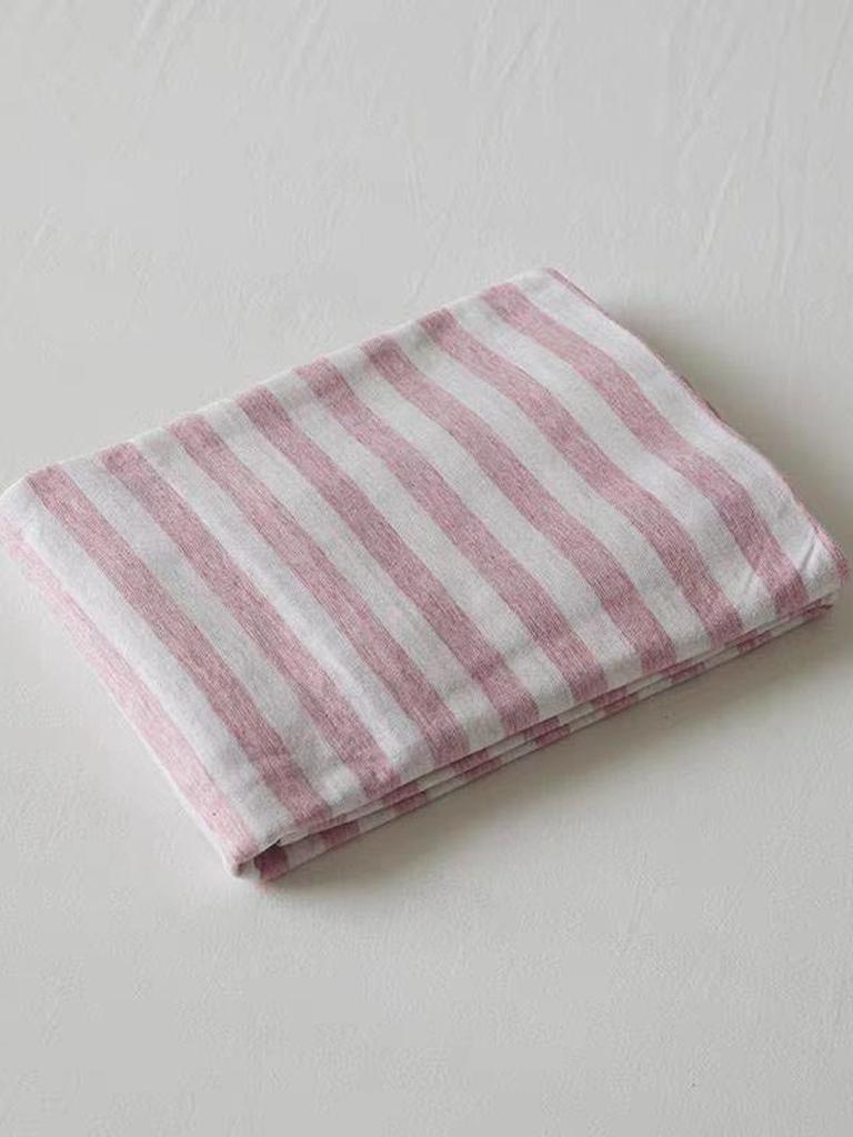Soft Cotton Striped Pillowcase