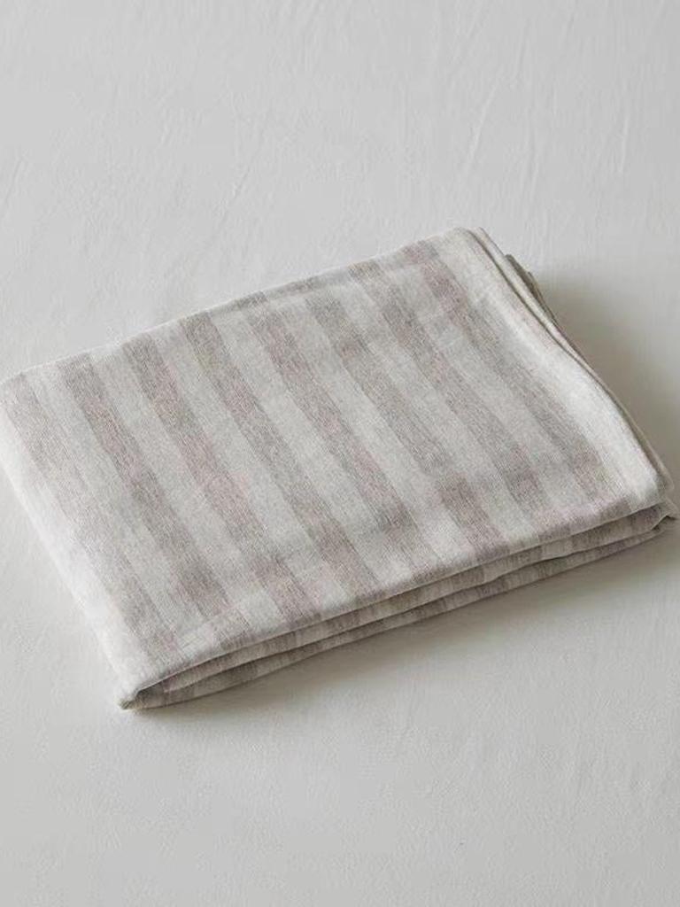 Soft Cotton Striped Pillowcase
