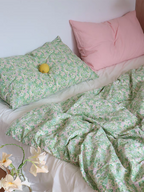 Spring Pastoral Floral Duvet Cover