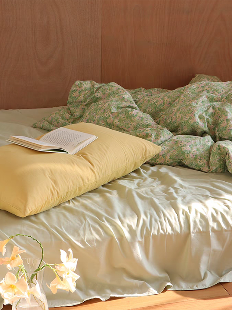 Spring Pastoral Floral Duvet Cover