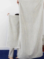 Striped Cotton Terry Towel