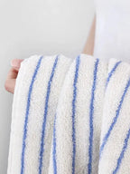 Striped Cotton Terry Towel
